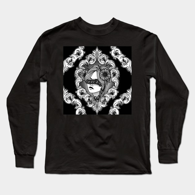 Tired Long Sleeve T-Shirt by July R Hill